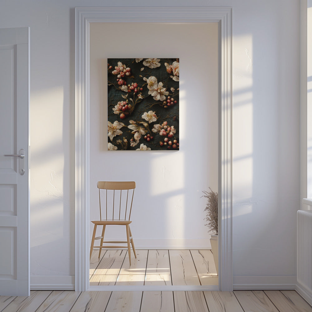 Petals and Berries | Canvas