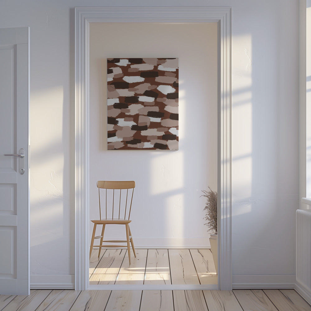 Earthy Strokes | Canvas