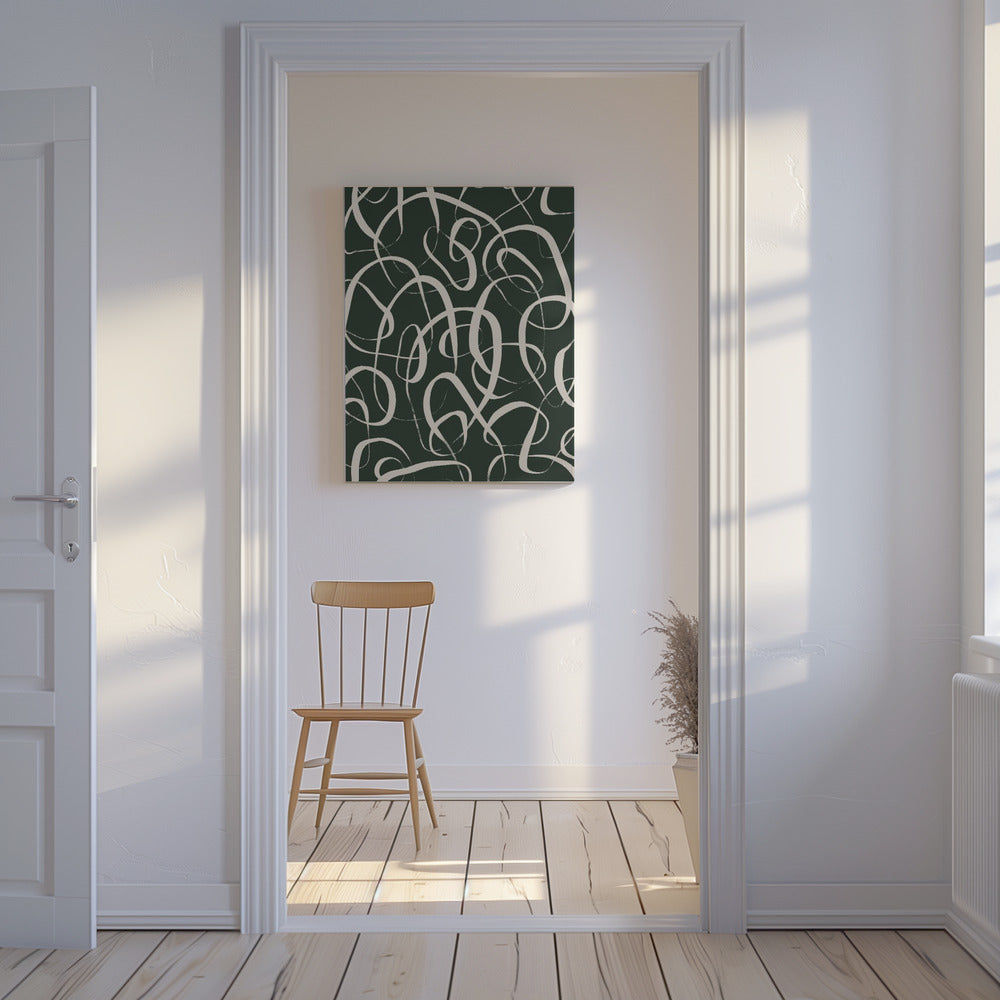 Whirling Lines | Canvas