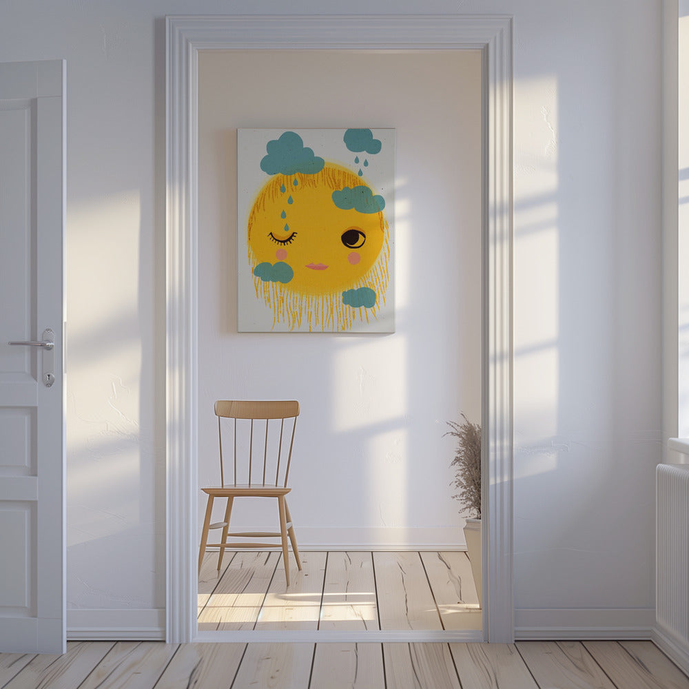 Sun's Mixed Emotions | Canvas