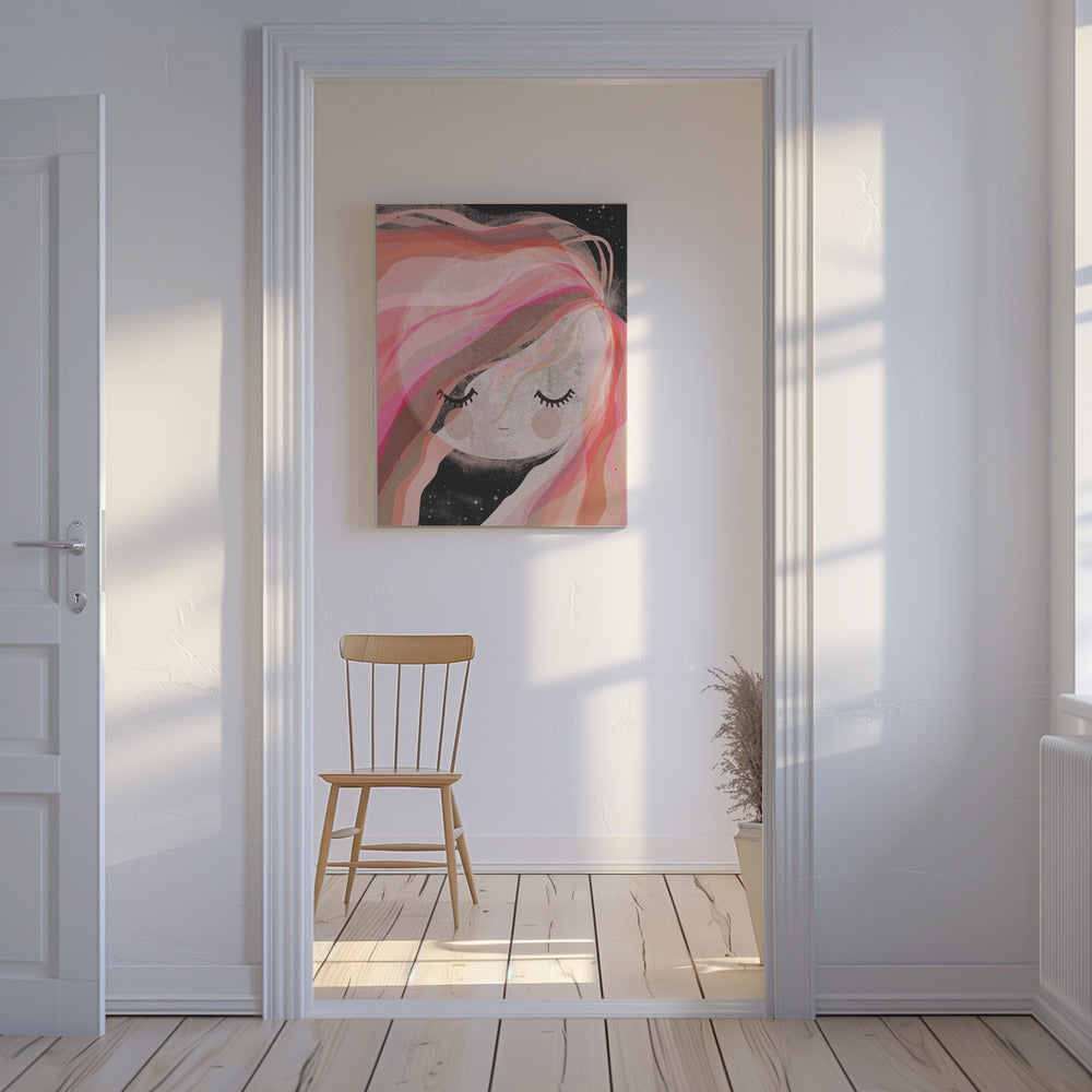 Dreamy Moon Whispers | Canvas