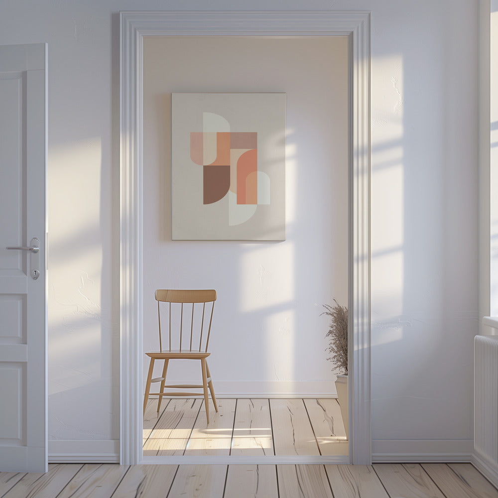 Retro Geometric III | Canvas