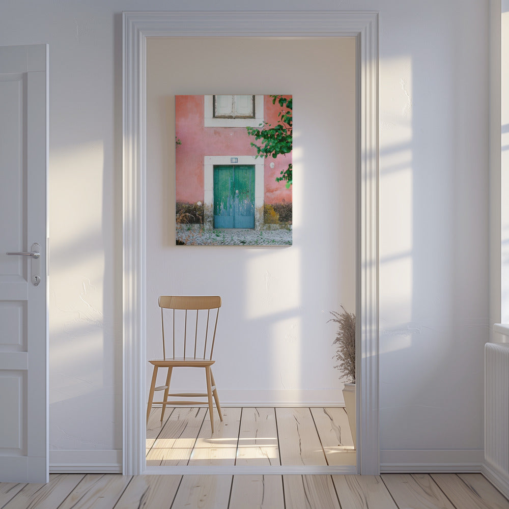 Little door in Lisbon | Canvas