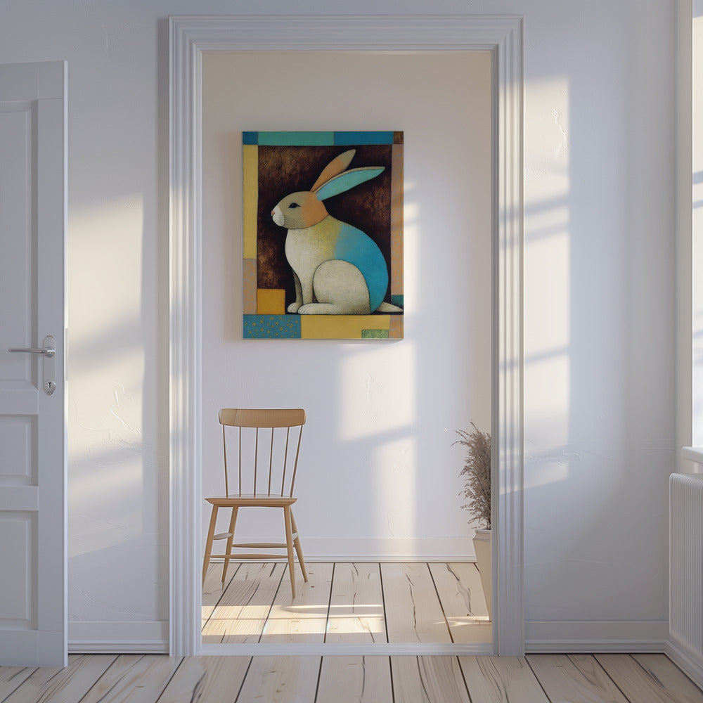 Colorful Rabbit Dream | Canvas