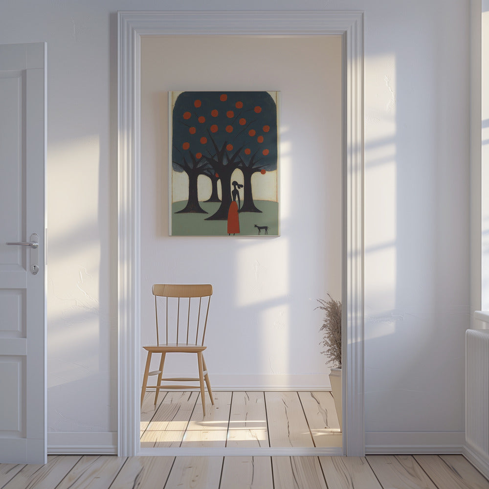 Dreamy Orchard Stroll | Canvas