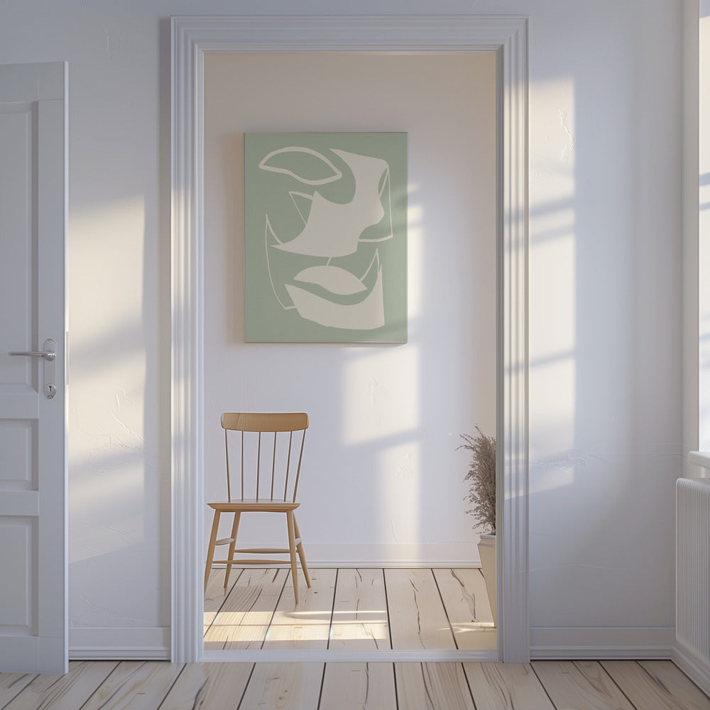 Shape Green | Canvas