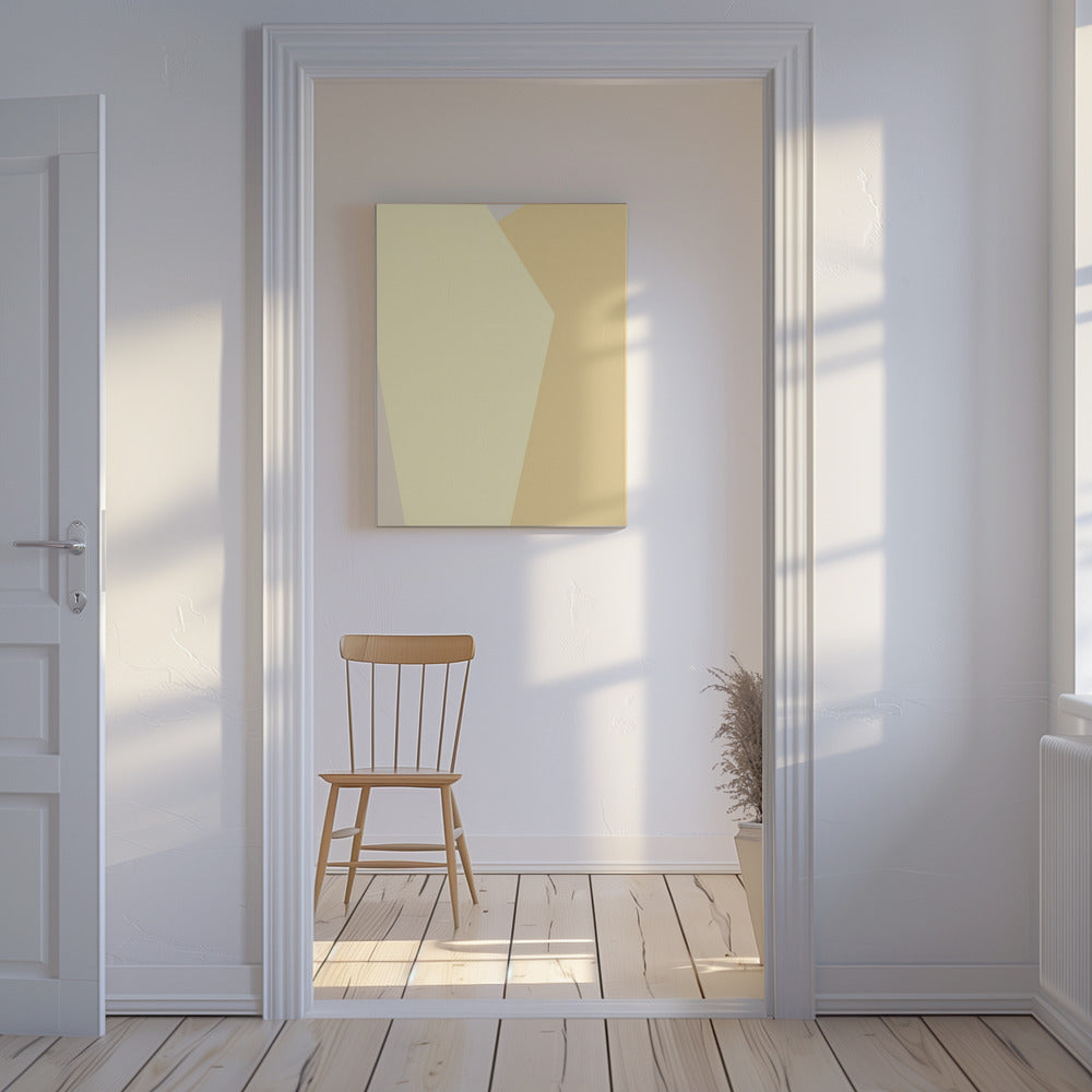 Abstract Yellow | Canvas