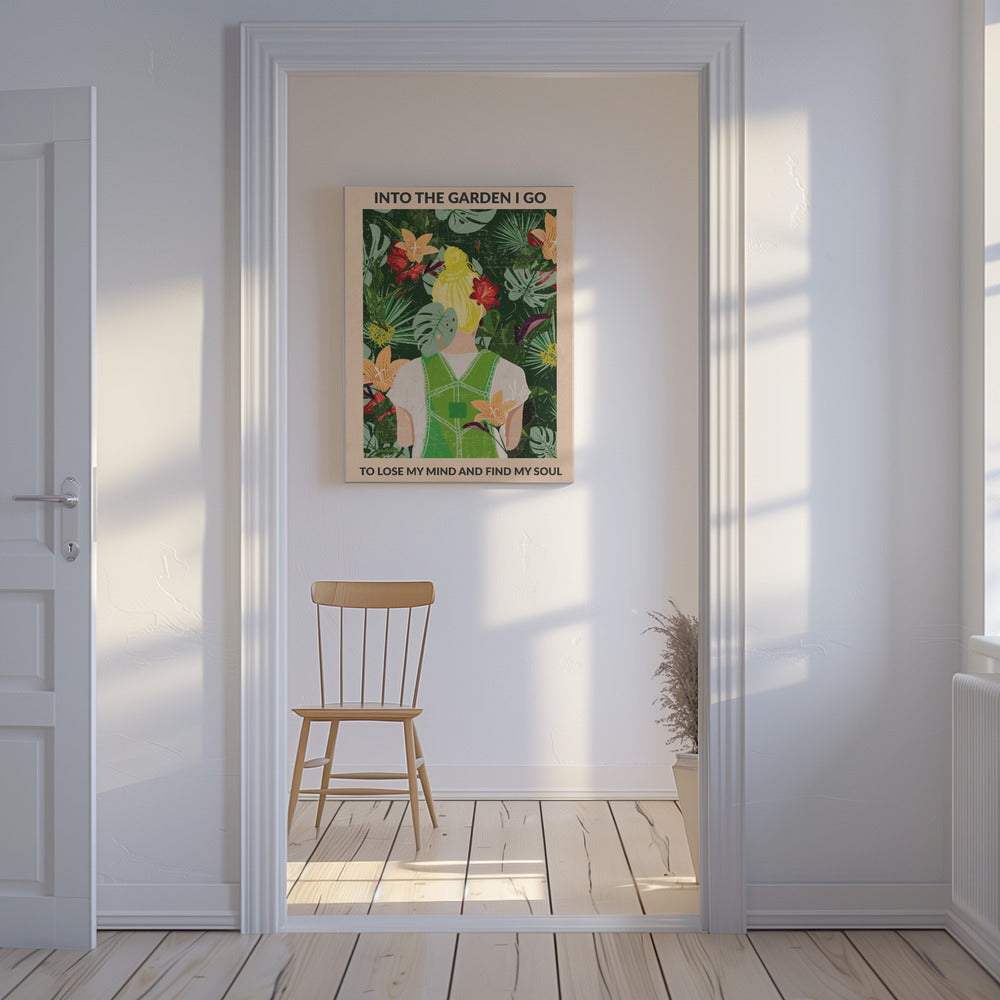 Into the Garden (blonde) | Canvas