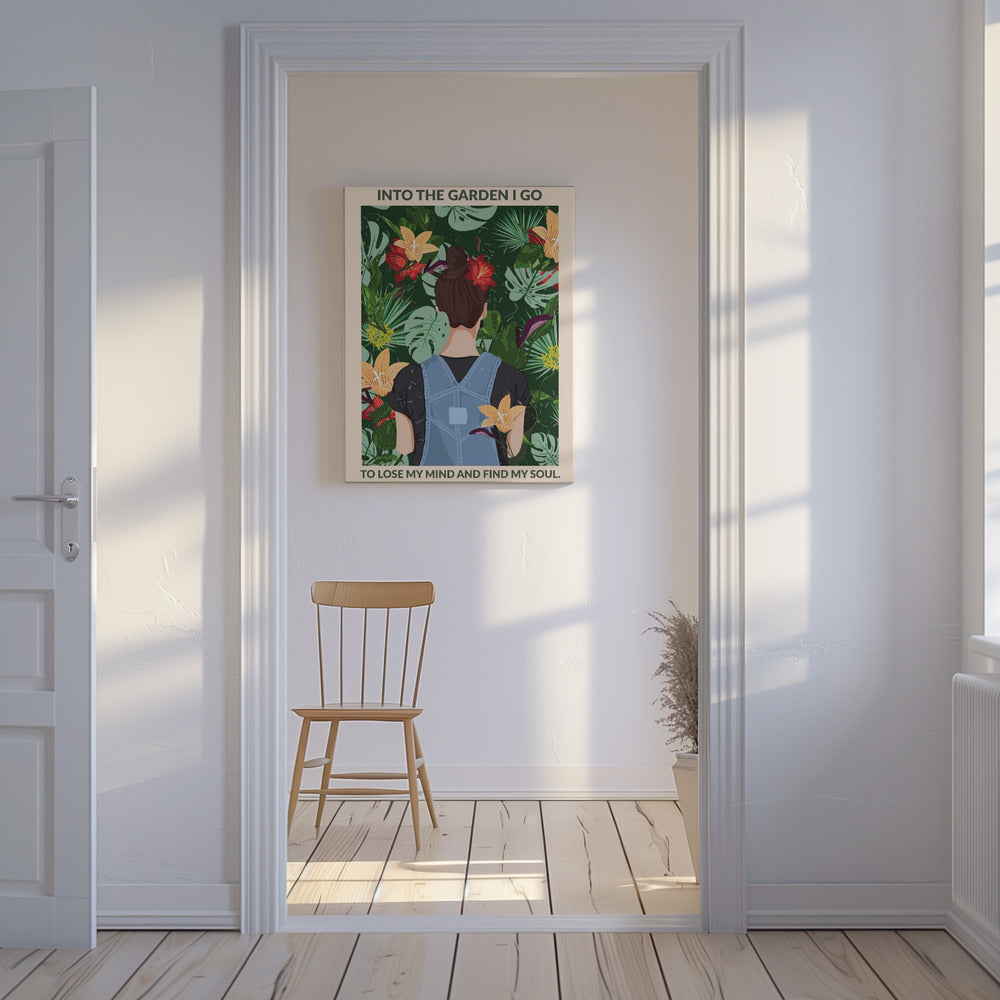 Into the Garden Standard Wall Art | Canvas
