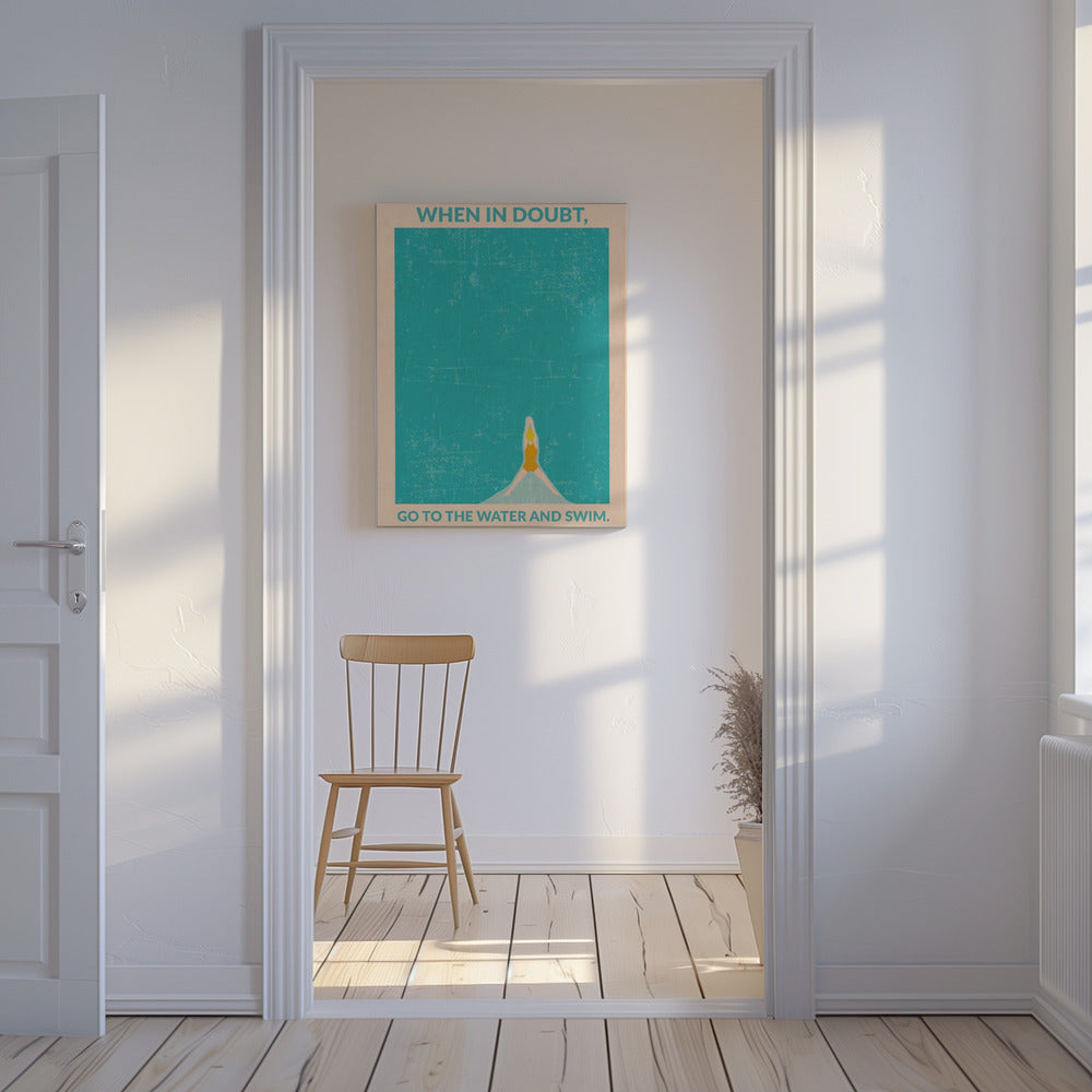 Open Water (blonde) | Canvas