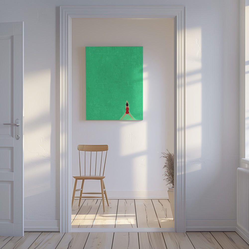 Open Water (brunette) | Canvas