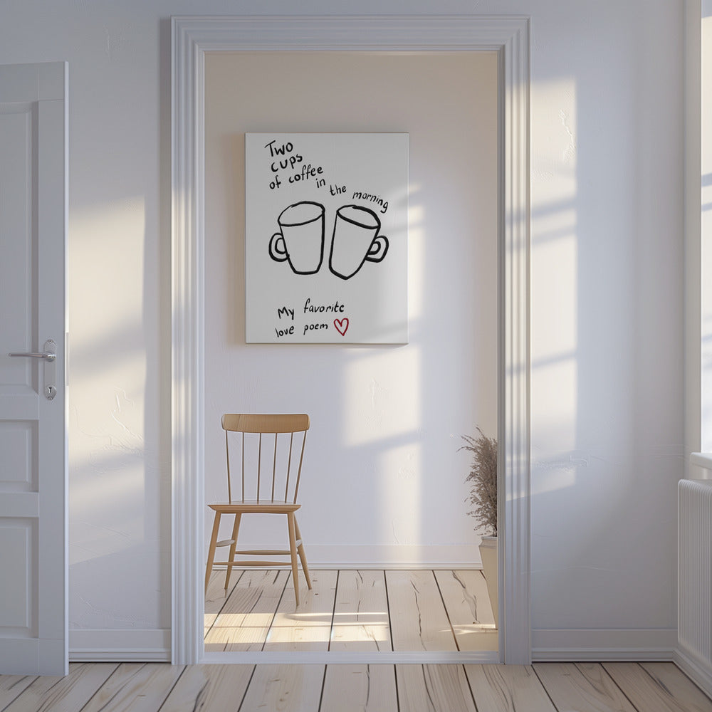 Morning Love Brew | Canvas