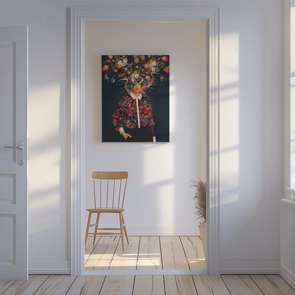Your Head Was Full of Colours That Had No Names | Canvas