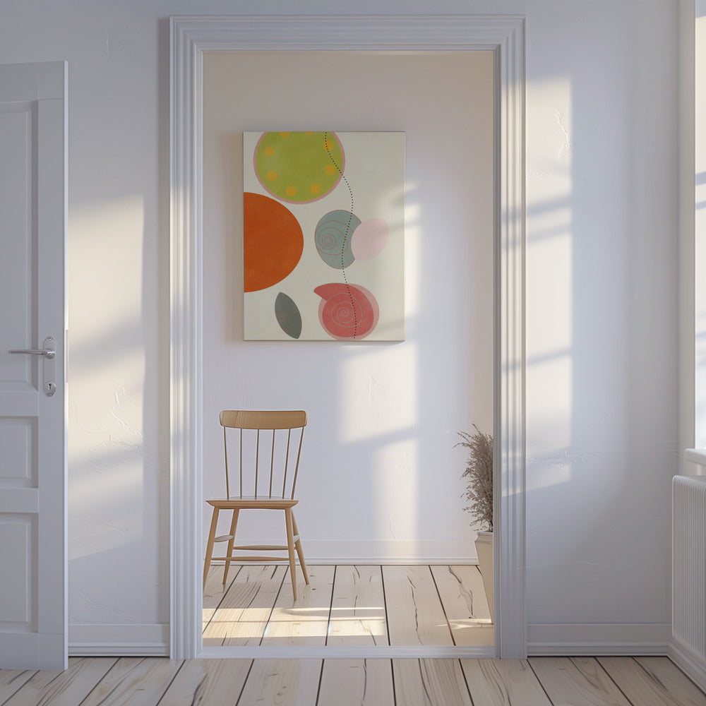 Friendly Colors Hilma 1 | Canvas