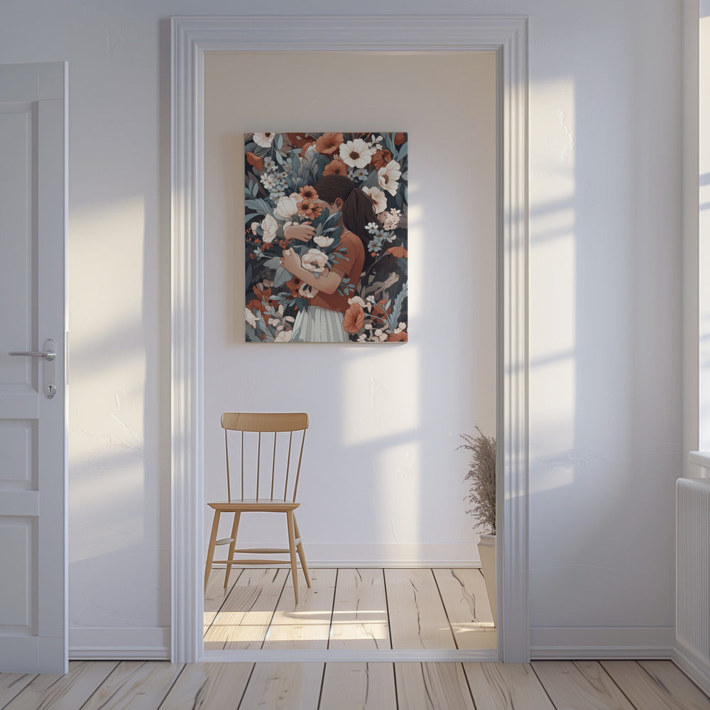 Floral Embrace | Canvas
