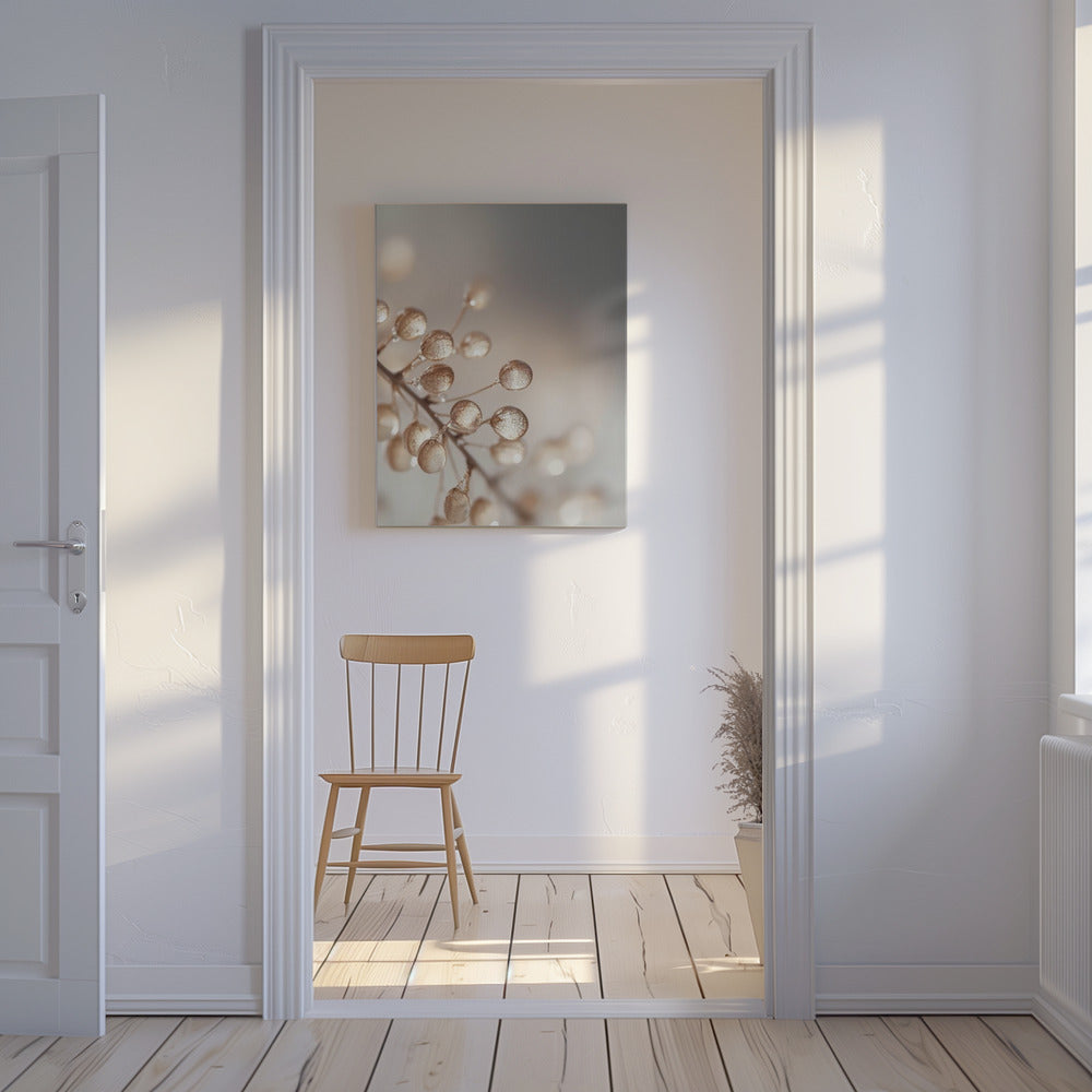 Golden Dewdrops | Canvas