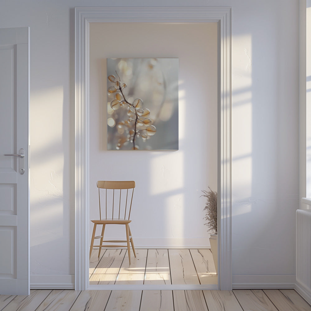 Dewy Petals Shine | Canvas