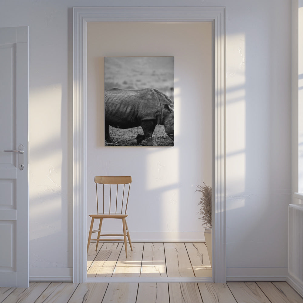 Gentle Giant Stroll | Canvas