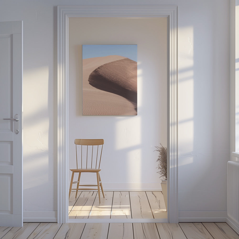 Desert's Graceful Curve | Canvas