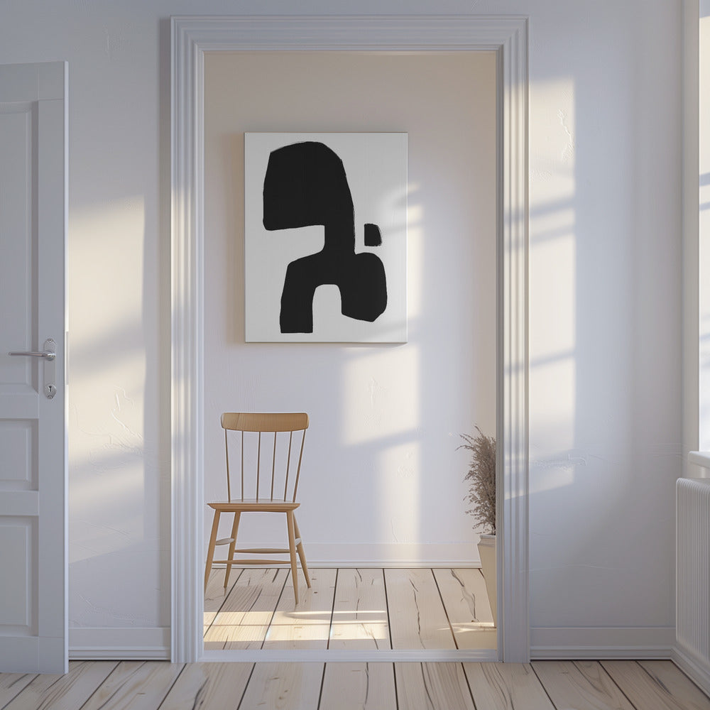Monochrome Silhouette | Canvas