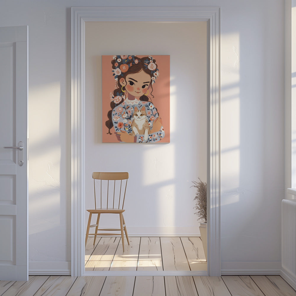 Floral Companion | Canvas