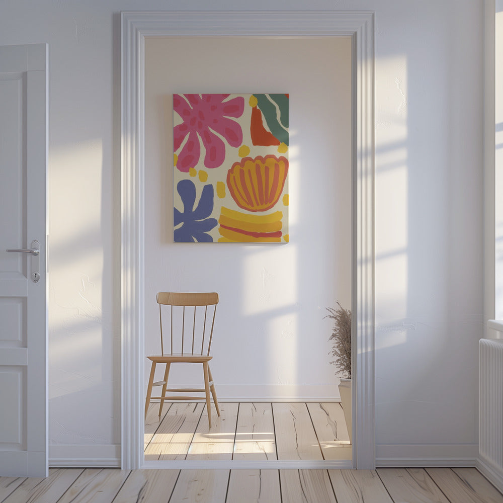 Vibrant Flora Dance | Canvas