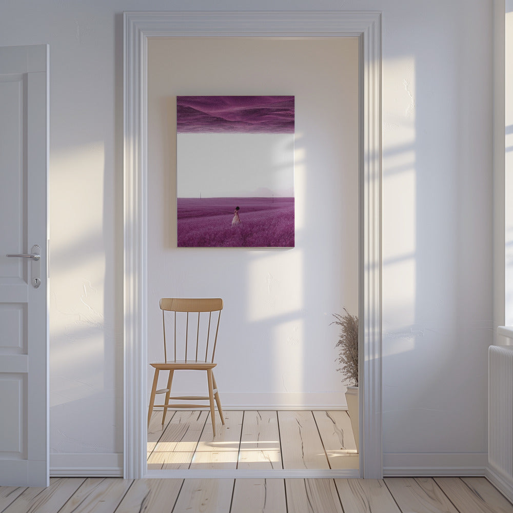 Purple Fields | Canvas