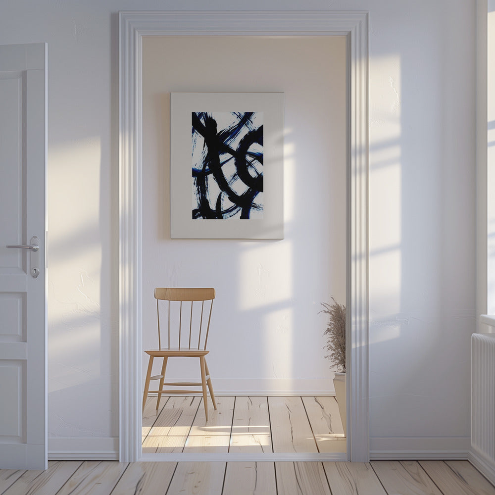 Abstract Brush Strokes 98 | Canvas