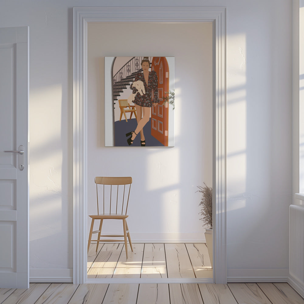 Chic Arrival | Canvas