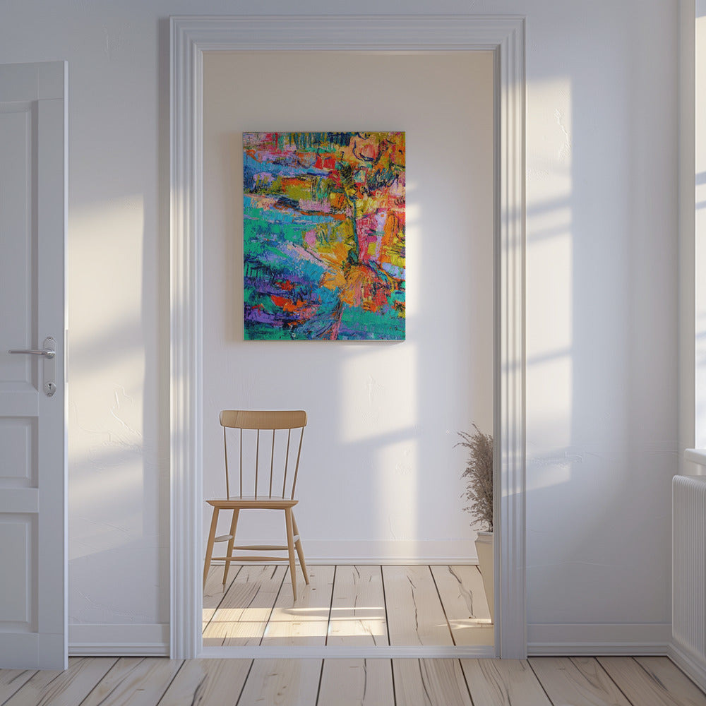 Abstract Color Palette | Canvas