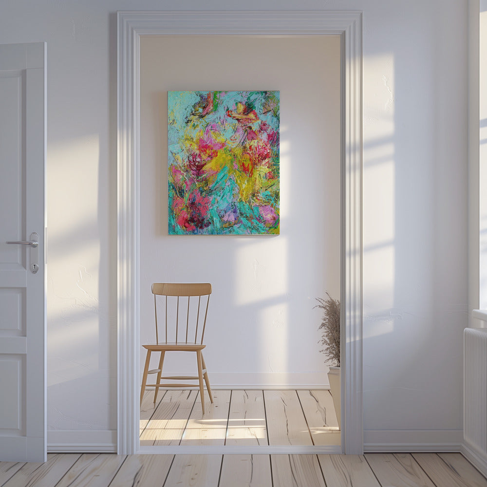 Expressionist Colorful Abstract | Canvas