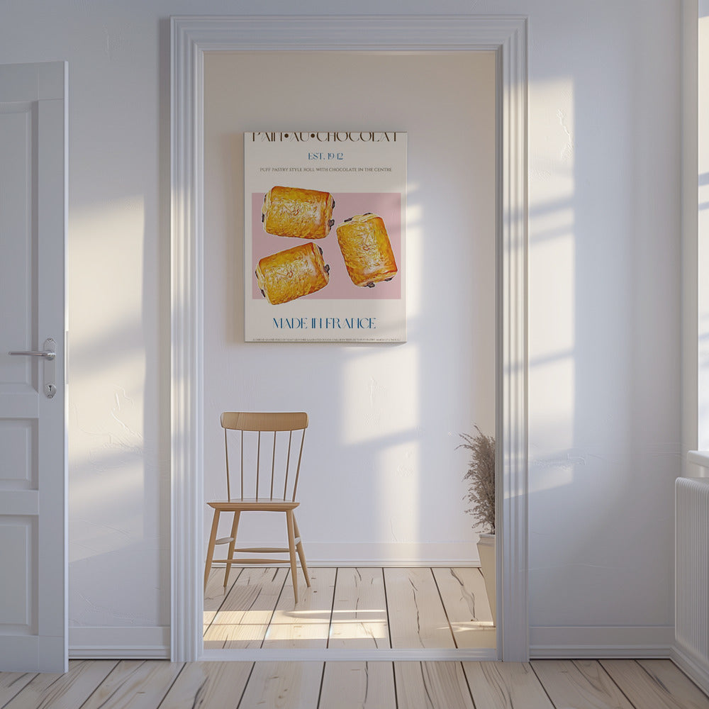 Pain Au Chocolat Delight | Canvas