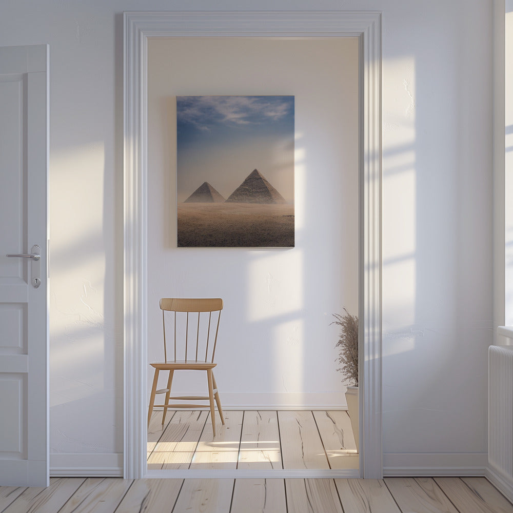 Great Pyramids of Giza, Cairo, Egypt | Canvas