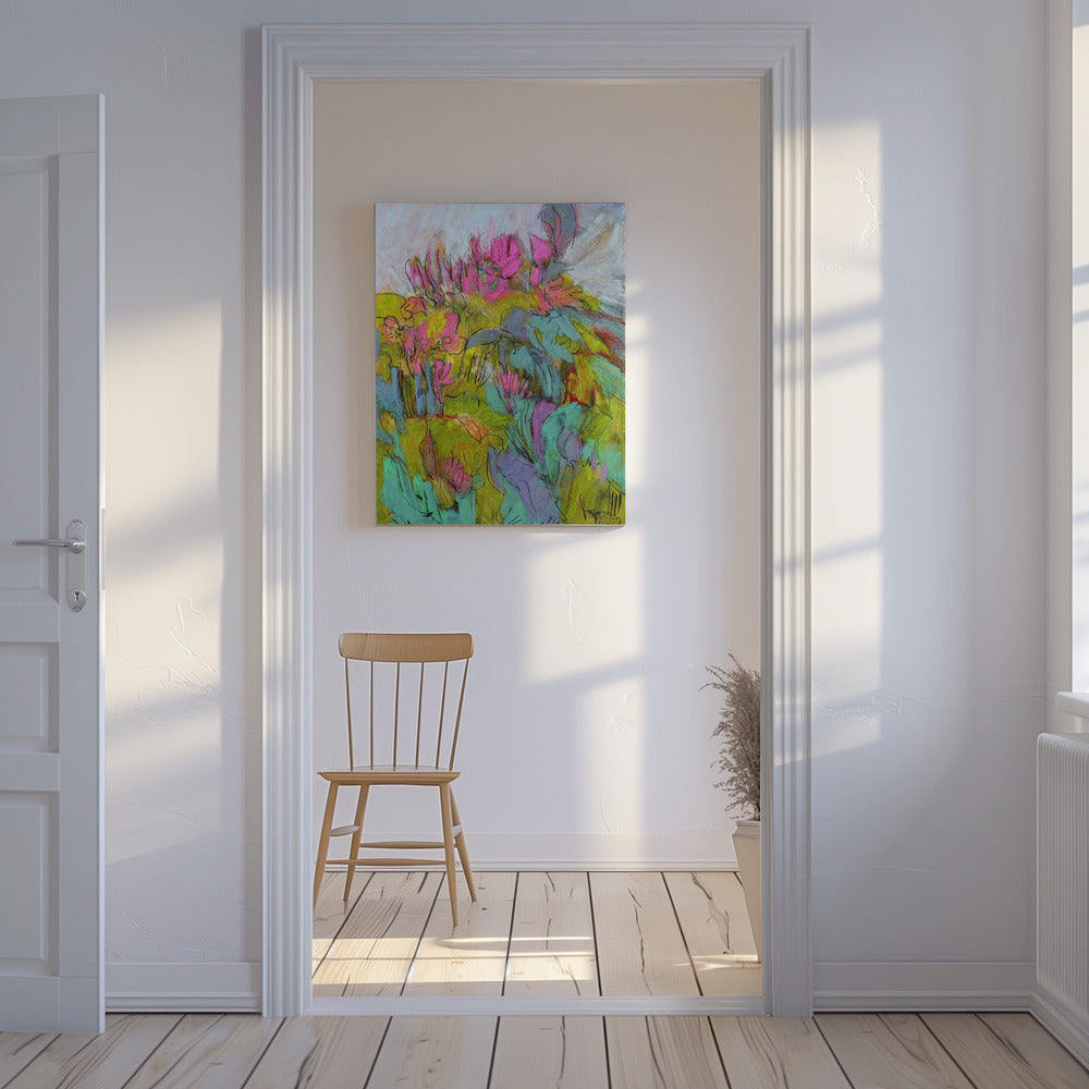 Whimsical Garden Dreams | Canvas