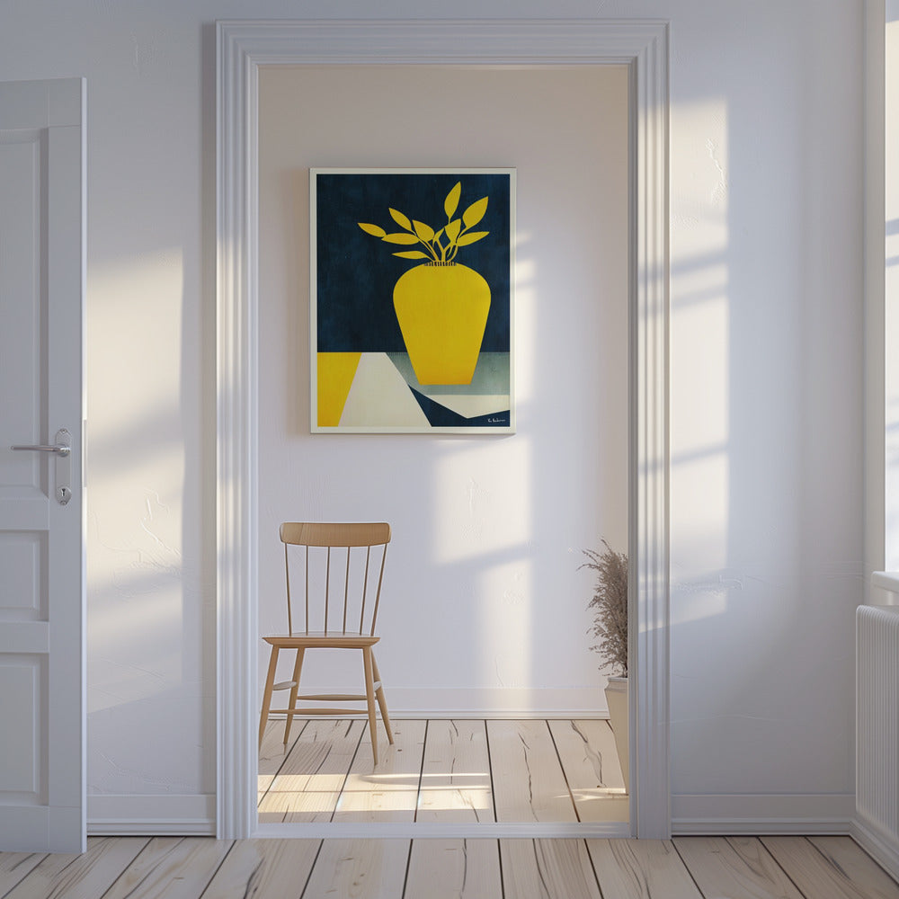 Les Fleurs Jaunes | Canvas