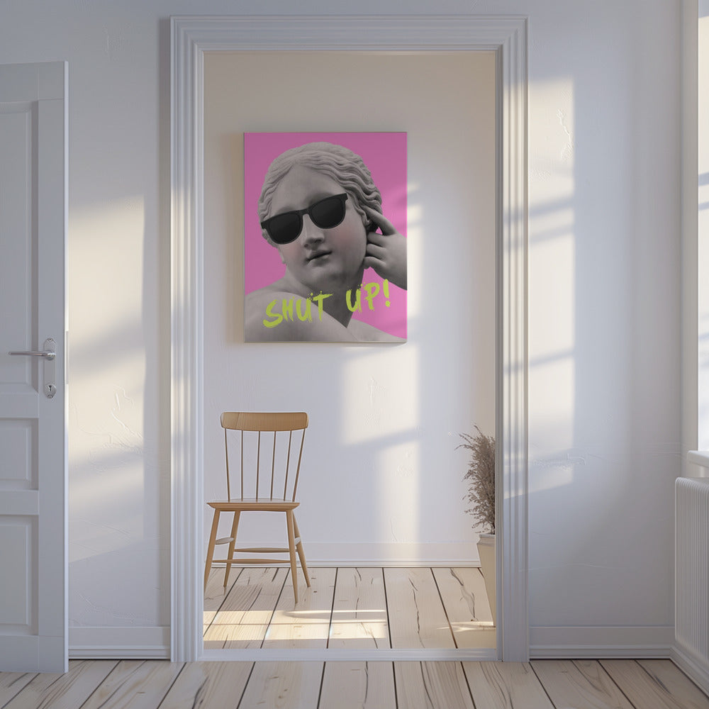 Shutuppinkyellow Ratioiso | Canvas