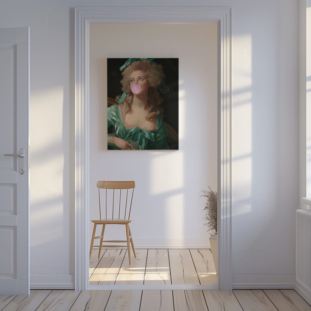 Madame Bubble-Gum | Canvas