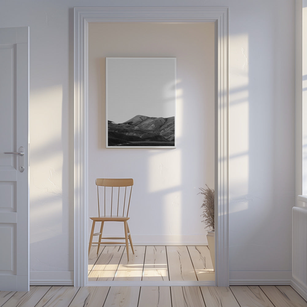 Monochrome Mountains | Canvas