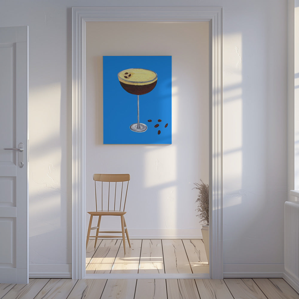 Espresso Martini Blue | Canvas