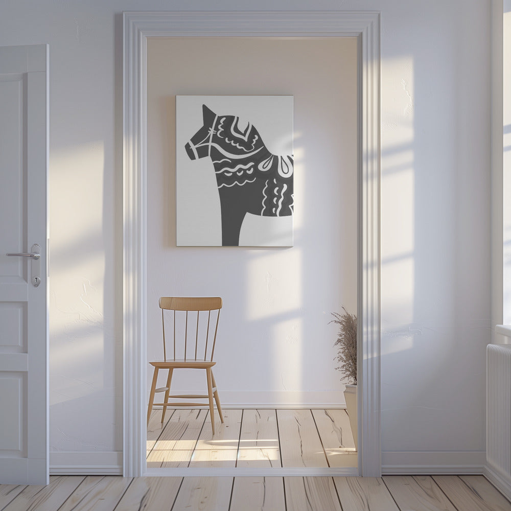 Silent Equine Elegance | Canvas