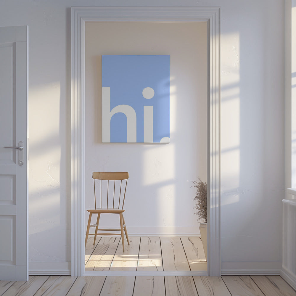 Bold Greeting | Canvas