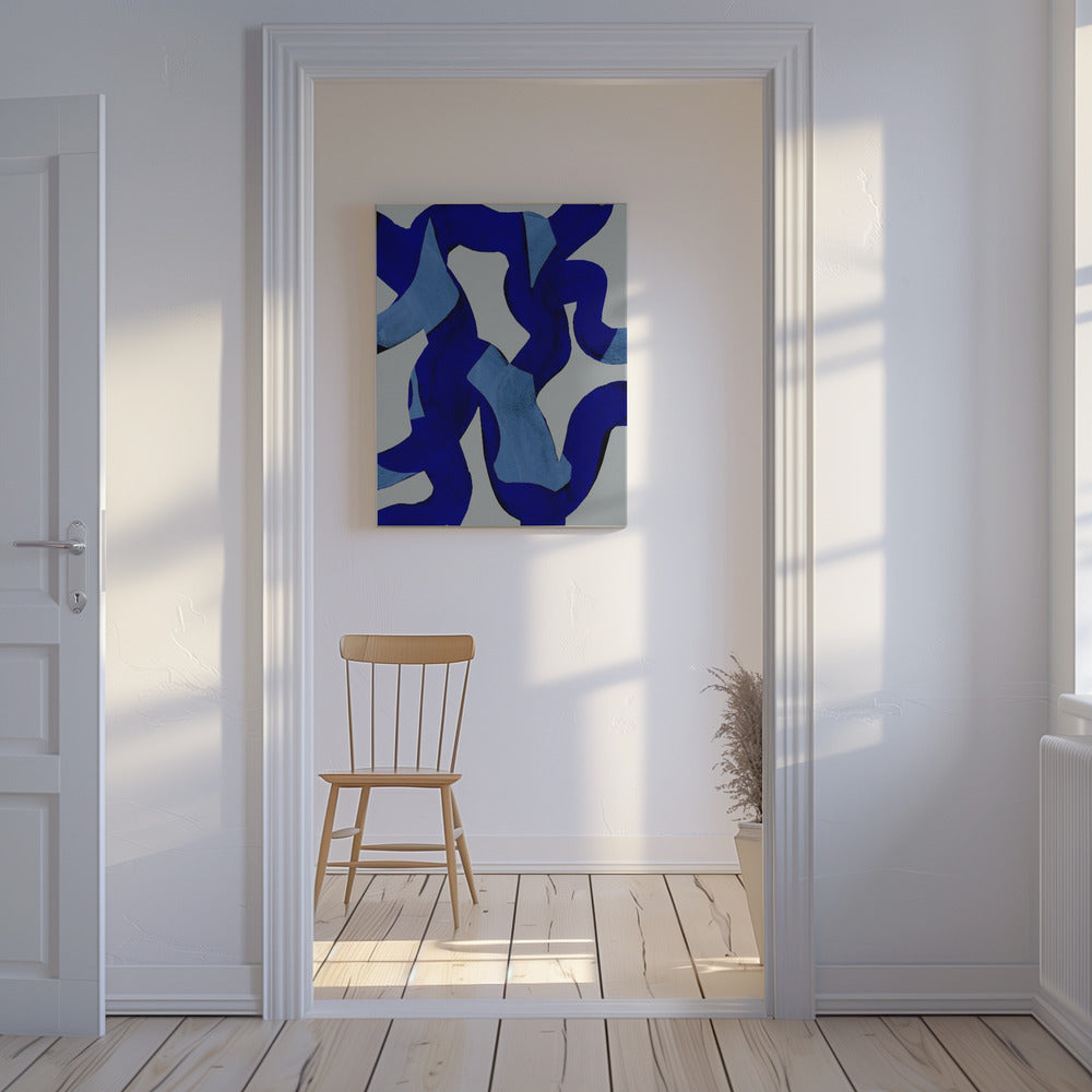 Abstract Brush Strokes 65X | Canvas
