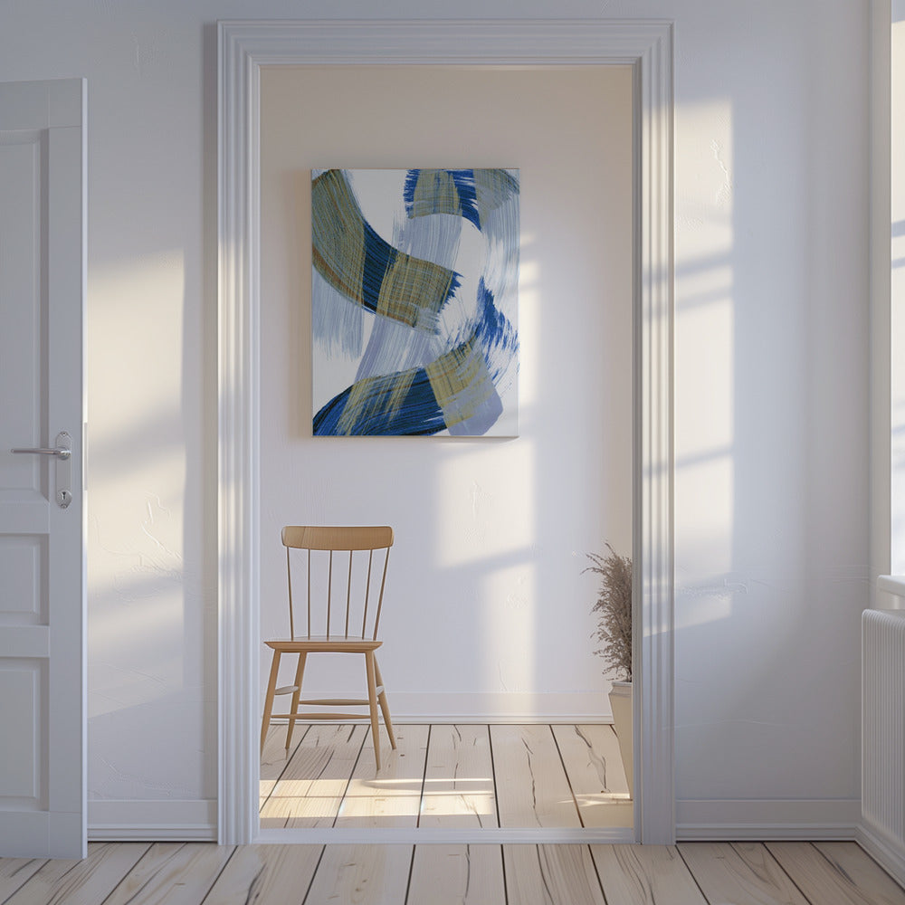 Abstract Brush Strokes 13 | Canvas