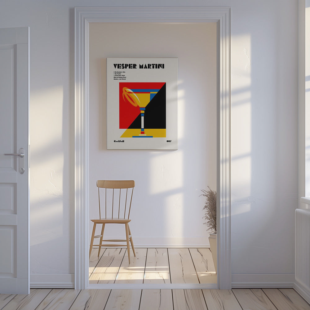 Vesper Martini Bauhaus Cocktail | Canvas