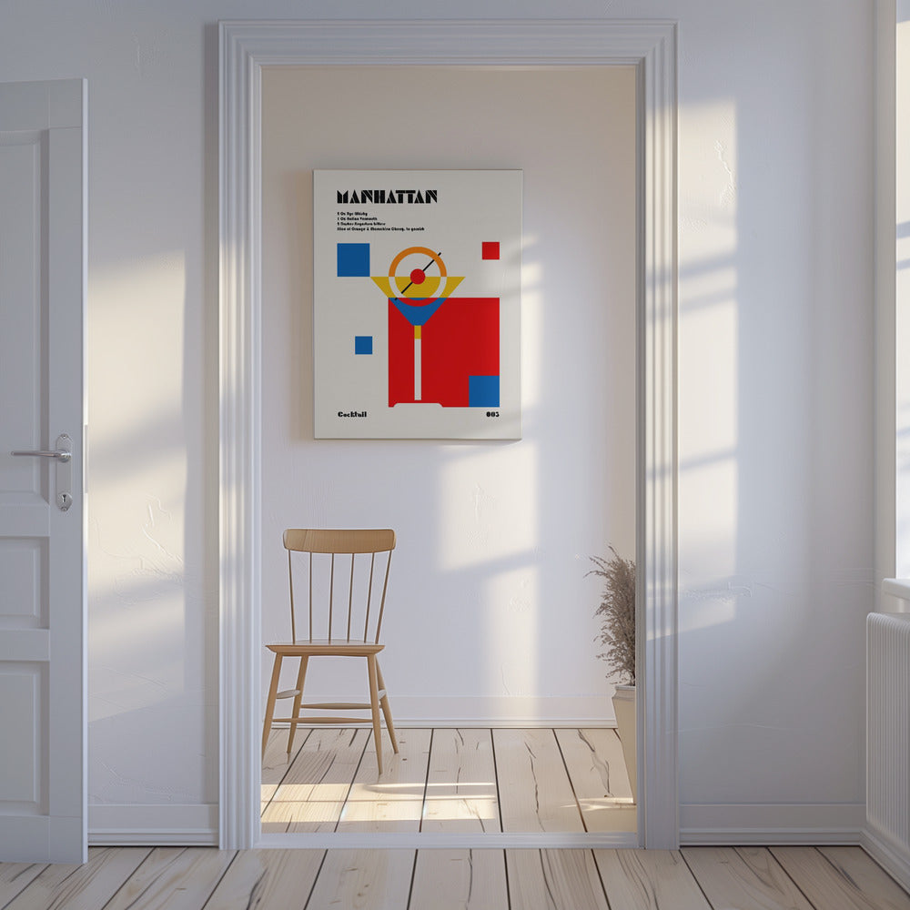 Manhattan Bauhaus Cocktail | Canvas