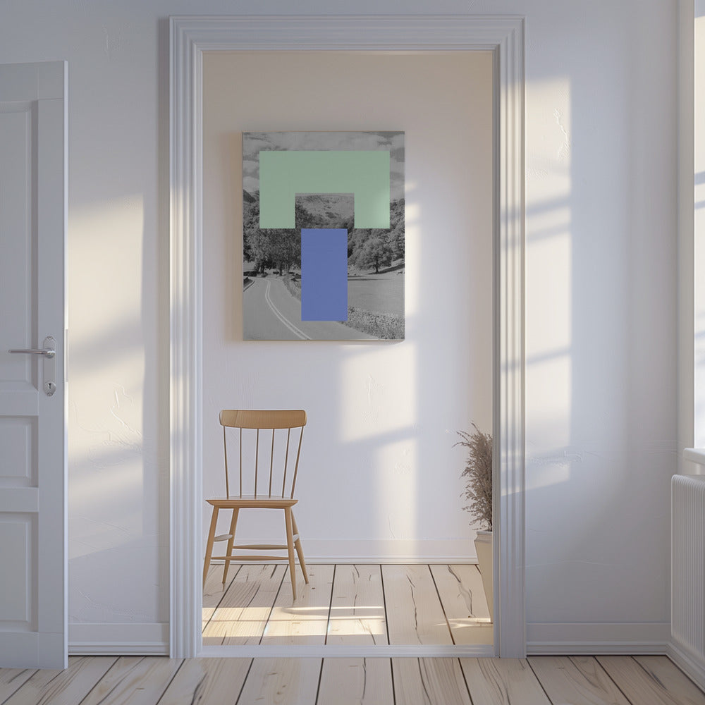 Geometric Landscape | Canvas