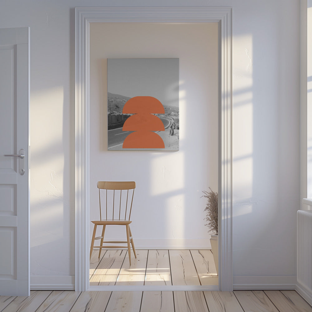 Orange Horizons | Canvas