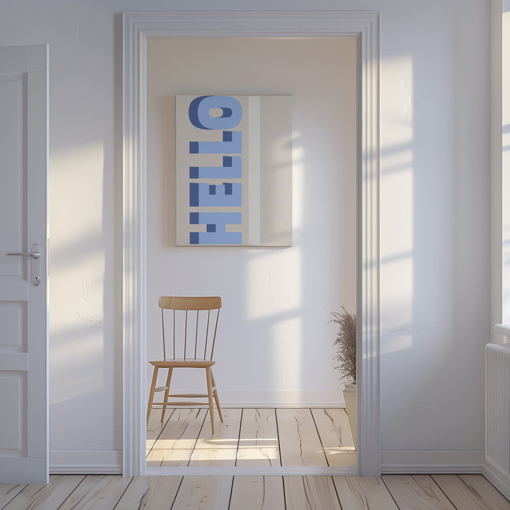 Inverted Greetings | Canvas