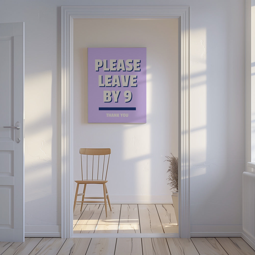 Out by Nine | Canvas