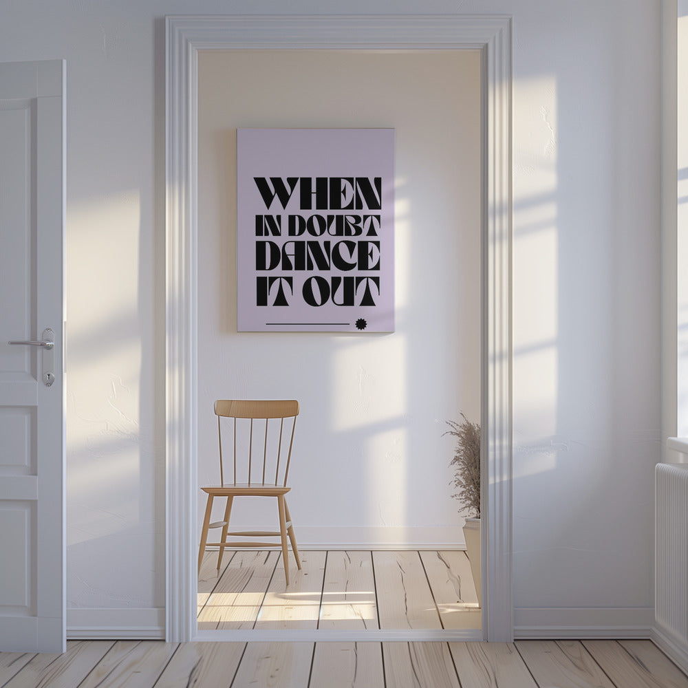 Dance Away Doubts | Canvas